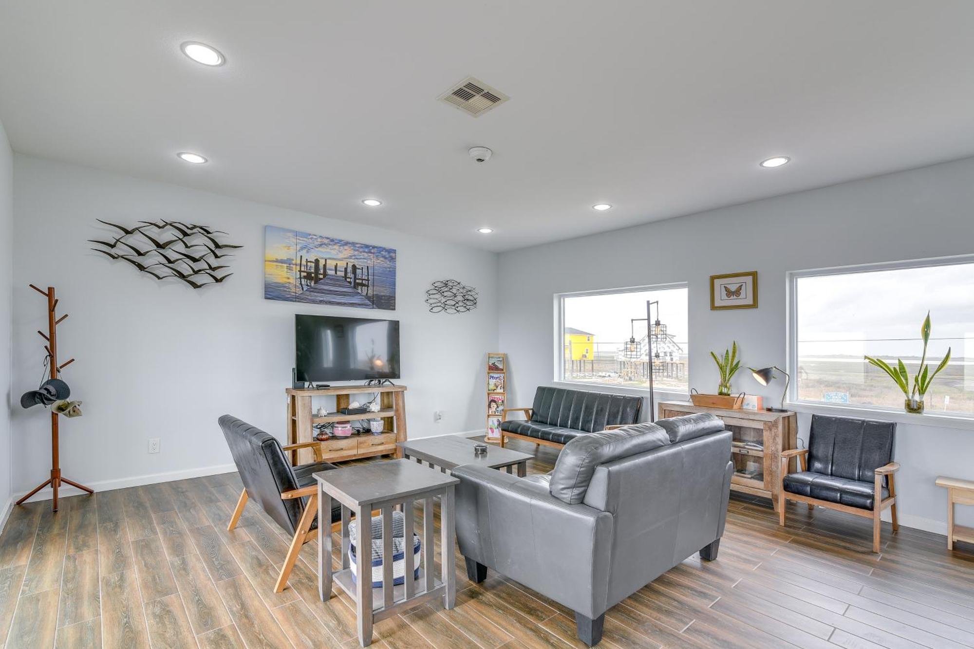 Ocean-View Surfside Home With Boardwalk To Beach! Сърфсайд Бийч Екстериор снимка