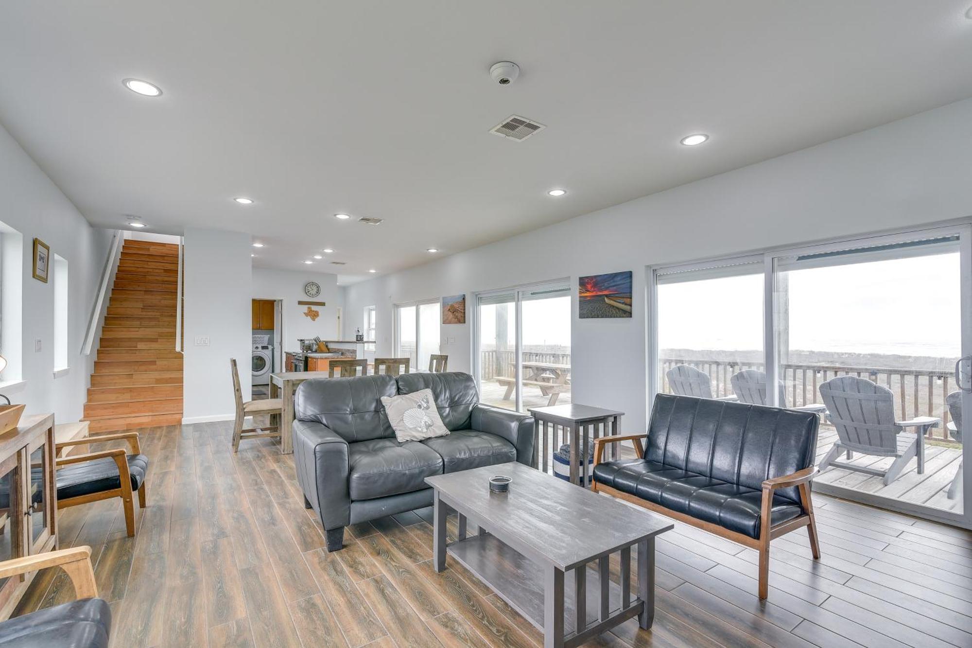 Ocean-View Surfside Home With Boardwalk To Beach! Сърфсайд Бийч Екстериор снимка