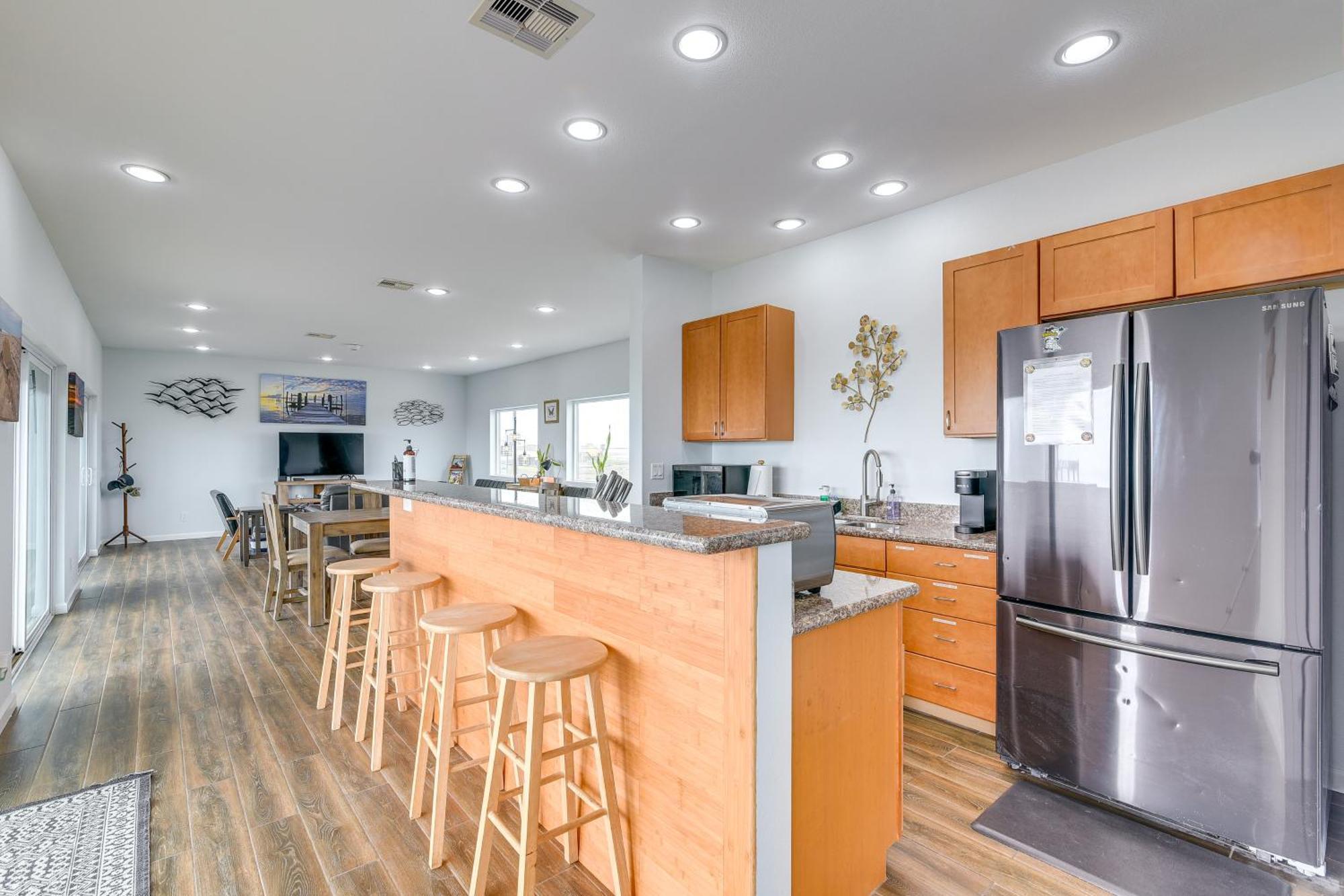 Ocean-View Surfside Home With Boardwalk To Beach! Сърфсайд Бийч Екстериор снимка
