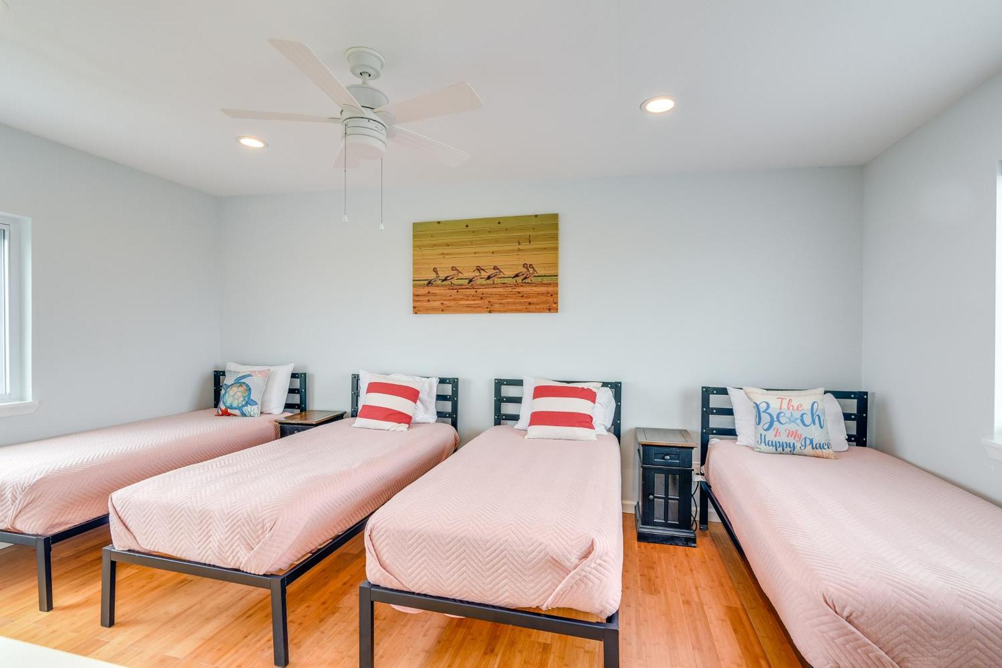 Ocean-View Surfside Home With Boardwalk To Beach! Сърфсайд Бийч Екстериор снимка