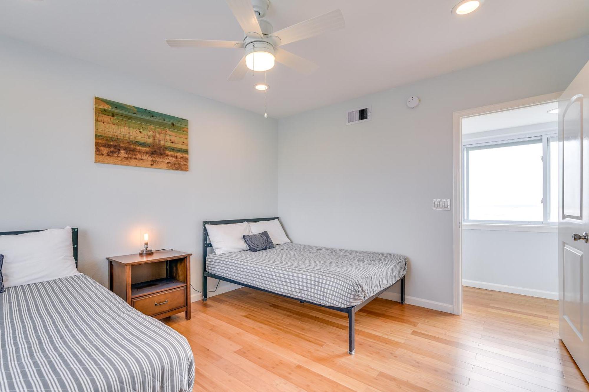 Ocean-View Surfside Home With Boardwalk To Beach! Сърфсайд Бийч Екстериор снимка