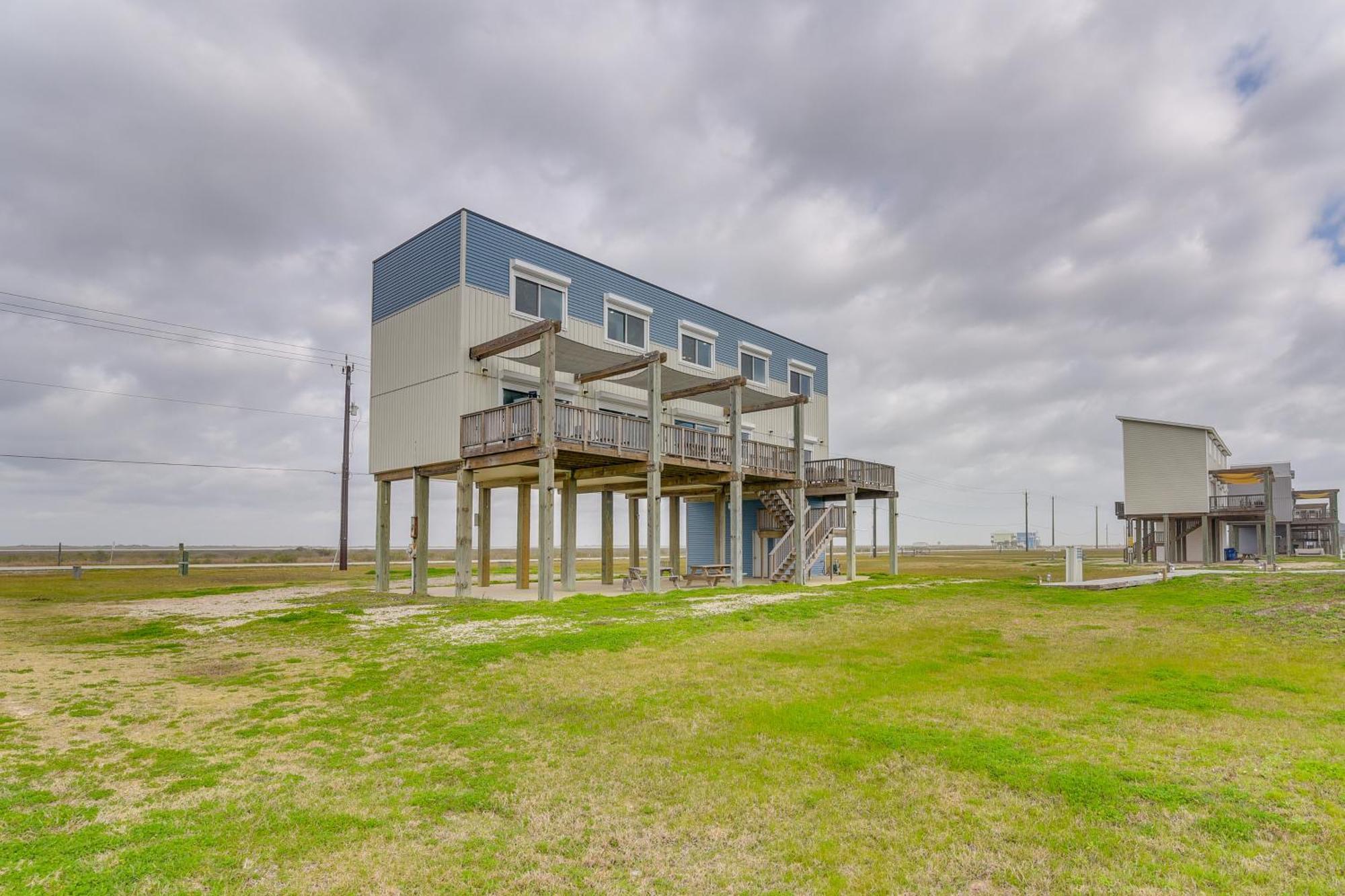 Ocean-View Surfside Home With Boardwalk To Beach! Сърфсайд Бийч Екстериор снимка