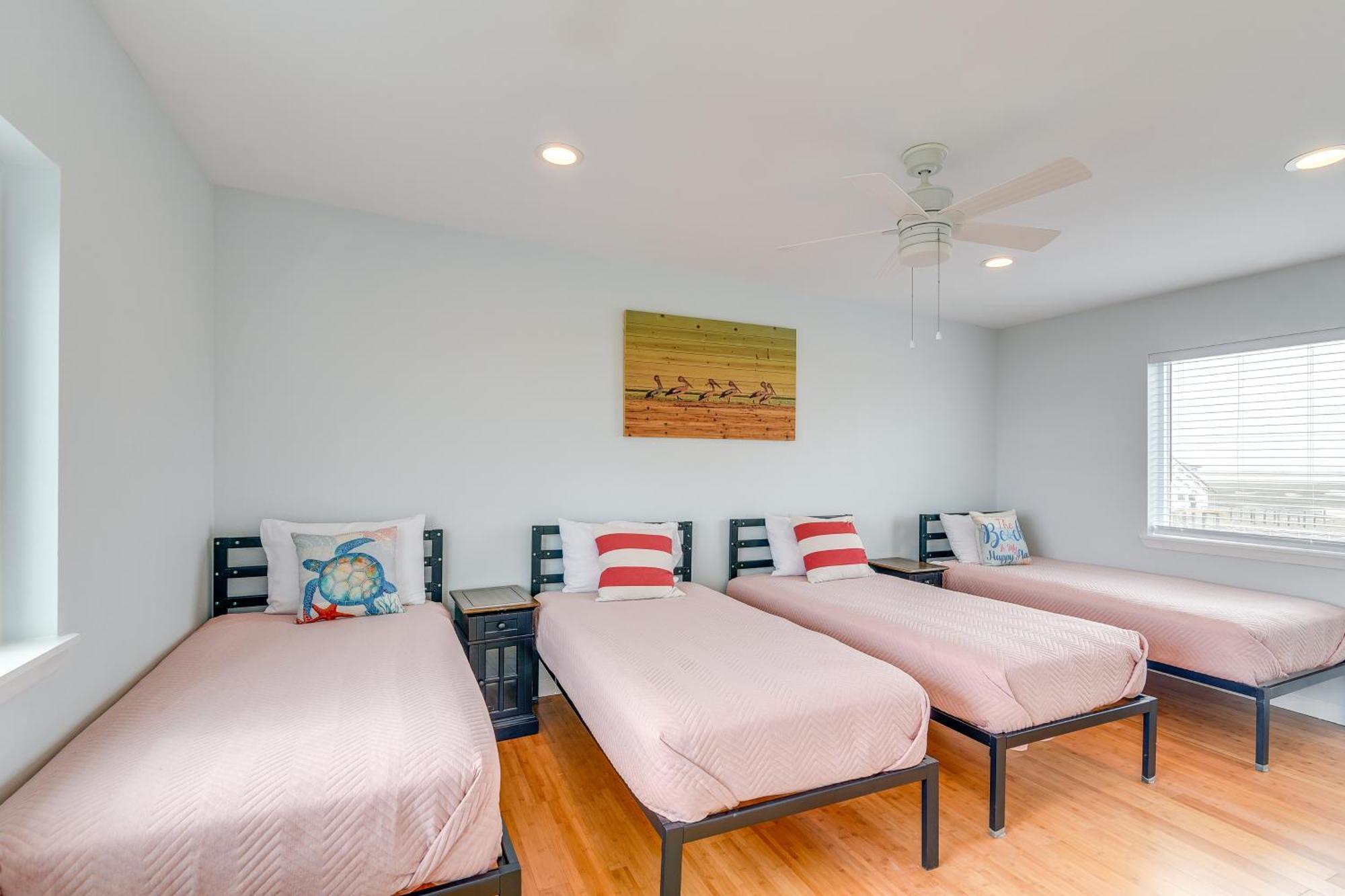 Ocean-View Surfside Home With Boardwalk To Beach! Сърфсайд Бийч Екстериор снимка