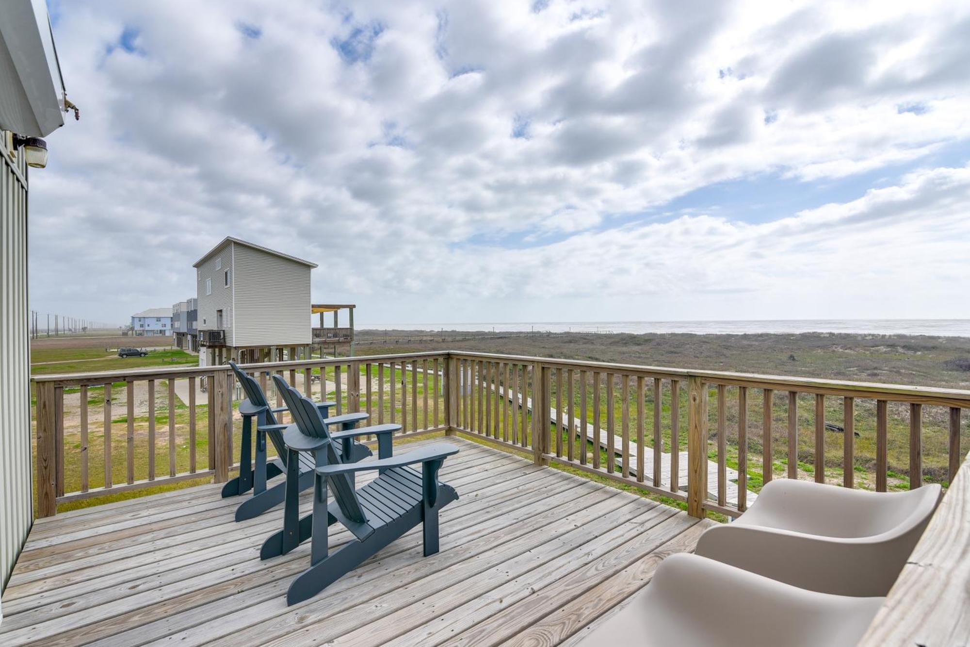 Ocean-View Surfside Home With Boardwalk To Beach! Сърфсайд Бийч Екстериор снимка
