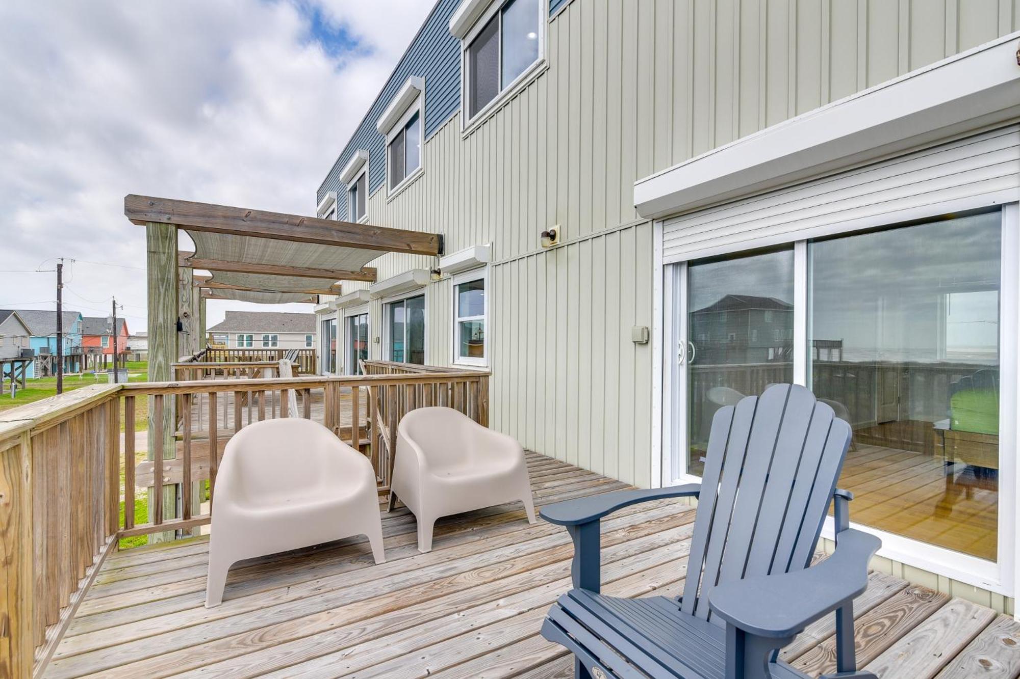 Ocean-View Surfside Home With Boardwalk To Beach! Сърфсайд Бийч Екстериор снимка