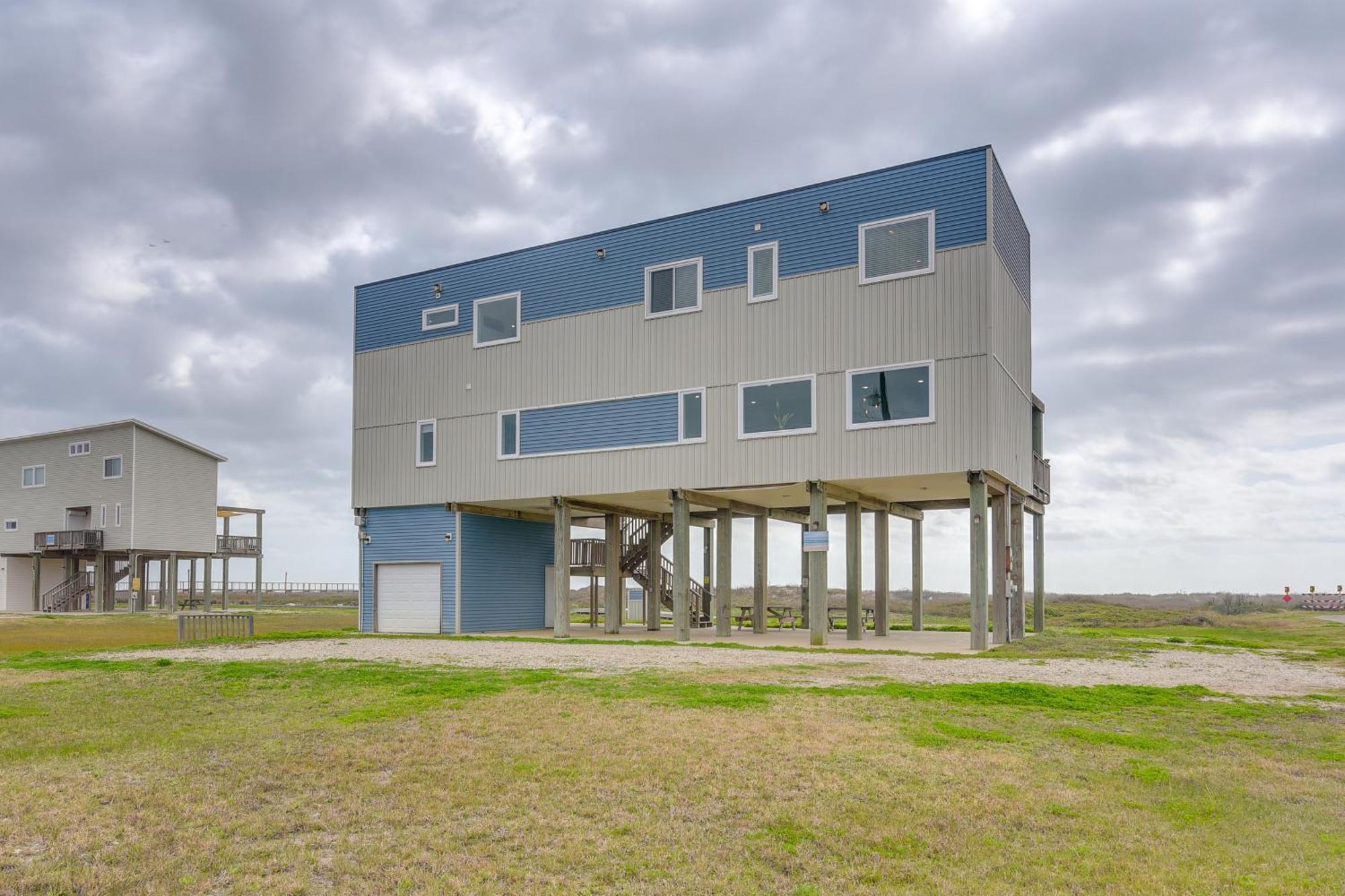 Ocean-View Surfside Home With Boardwalk To Beach! Сърфсайд Бийч Екстериор снимка